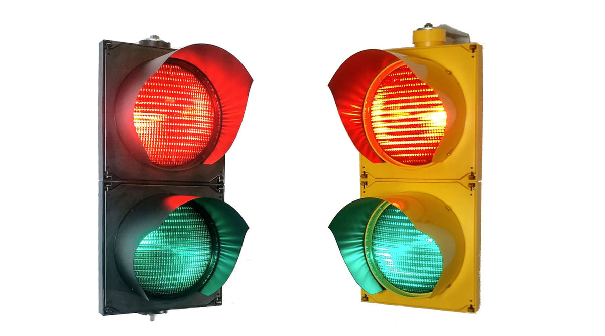 200mm Remote Control Red/Green LED Safety Signal-HPB200-RG-RCN2