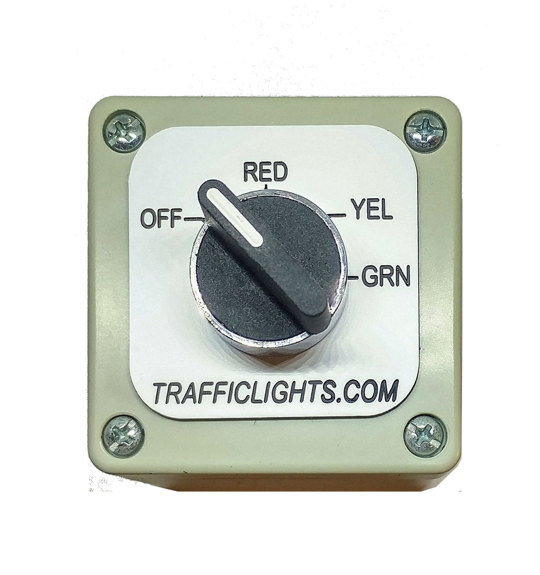 4 Position Manual Control Station - OFF/RED/YEL/GREEN Switch | Lights To Go