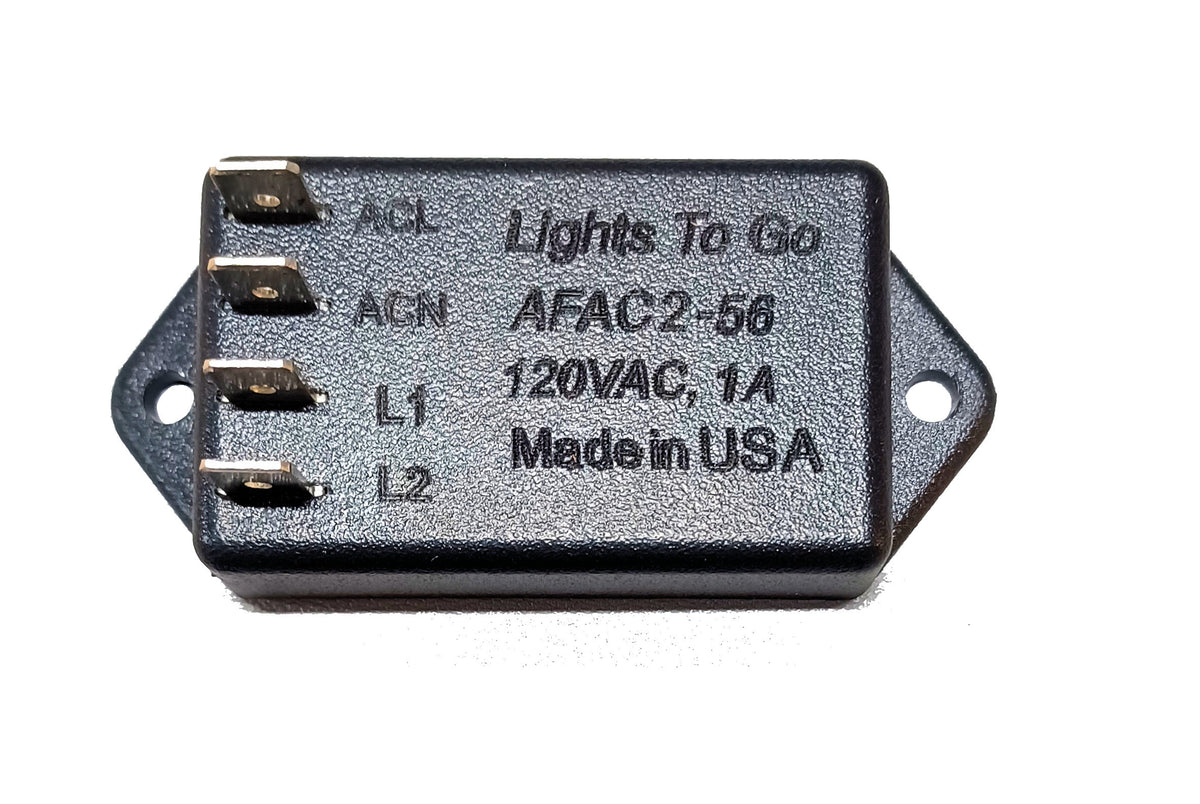 Alternating Flasher Module AC 2 Channel Alternating Flasher AFAC2 - 120VAC Wig Wag | Lights To Go
