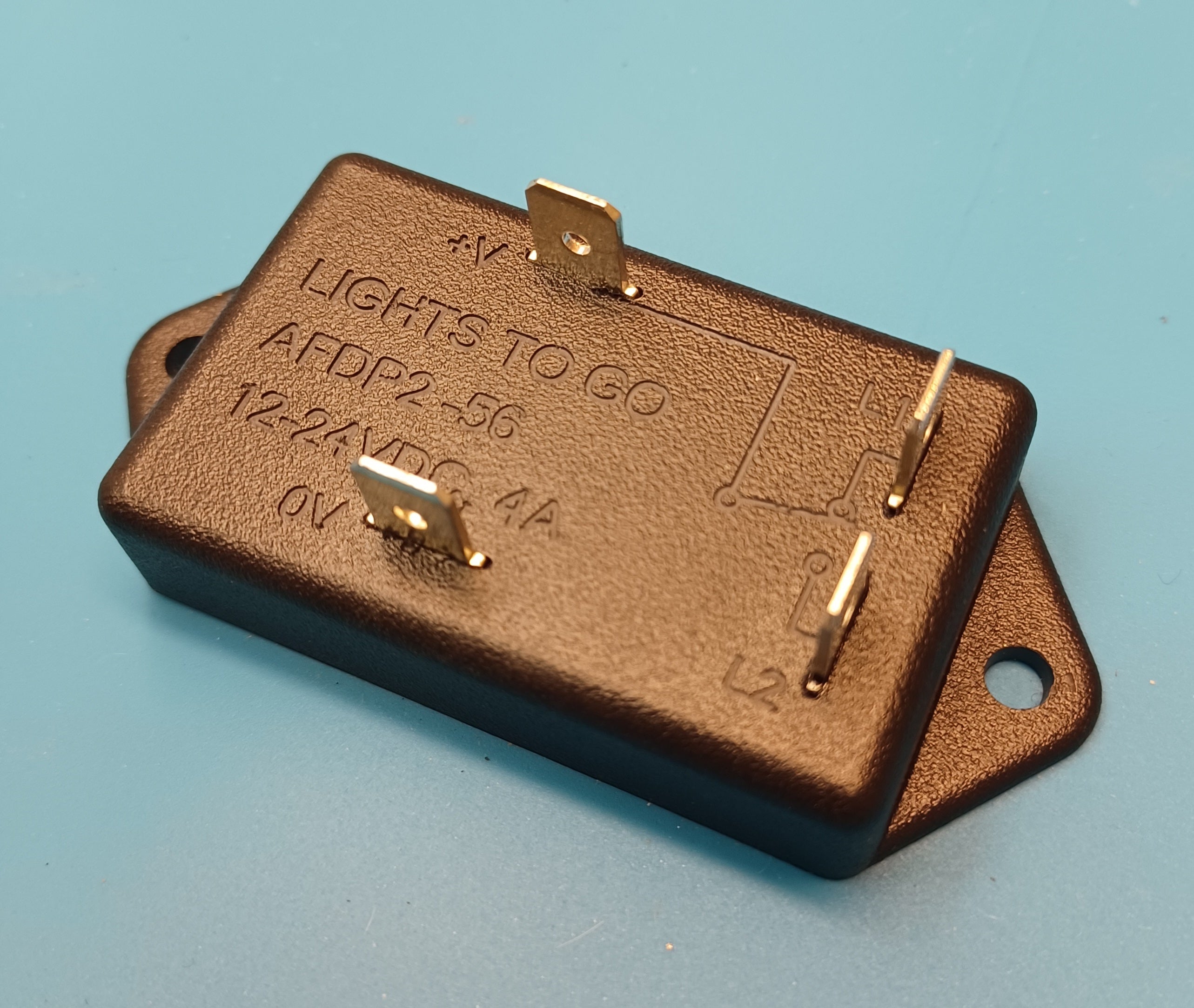 Model AFDP2- Sourcing DC signal flasher 12-24 VDC
