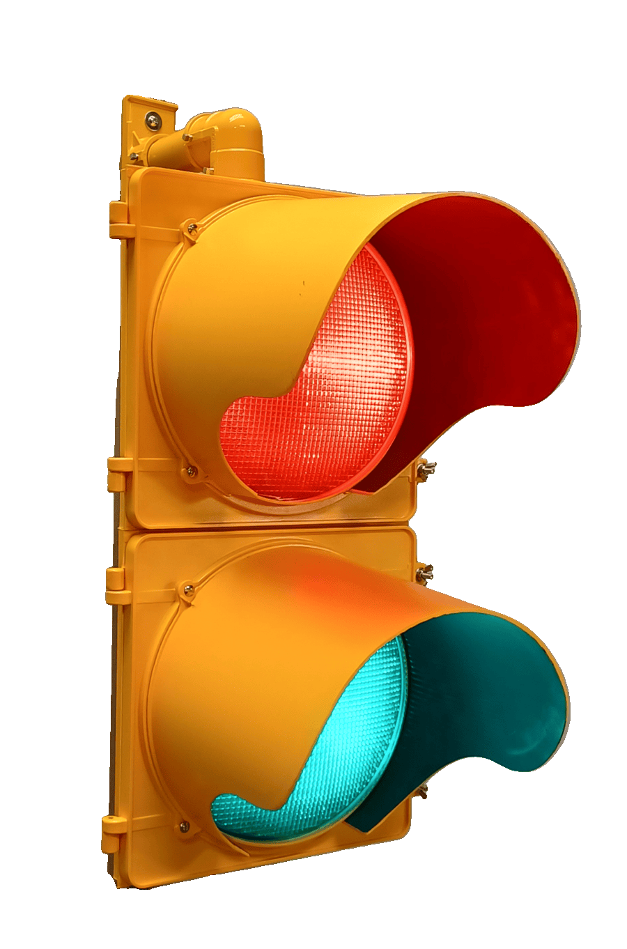 Lights To Go offers LED Signals any applicaton, 12 inch, safety yellow Red /Green LED