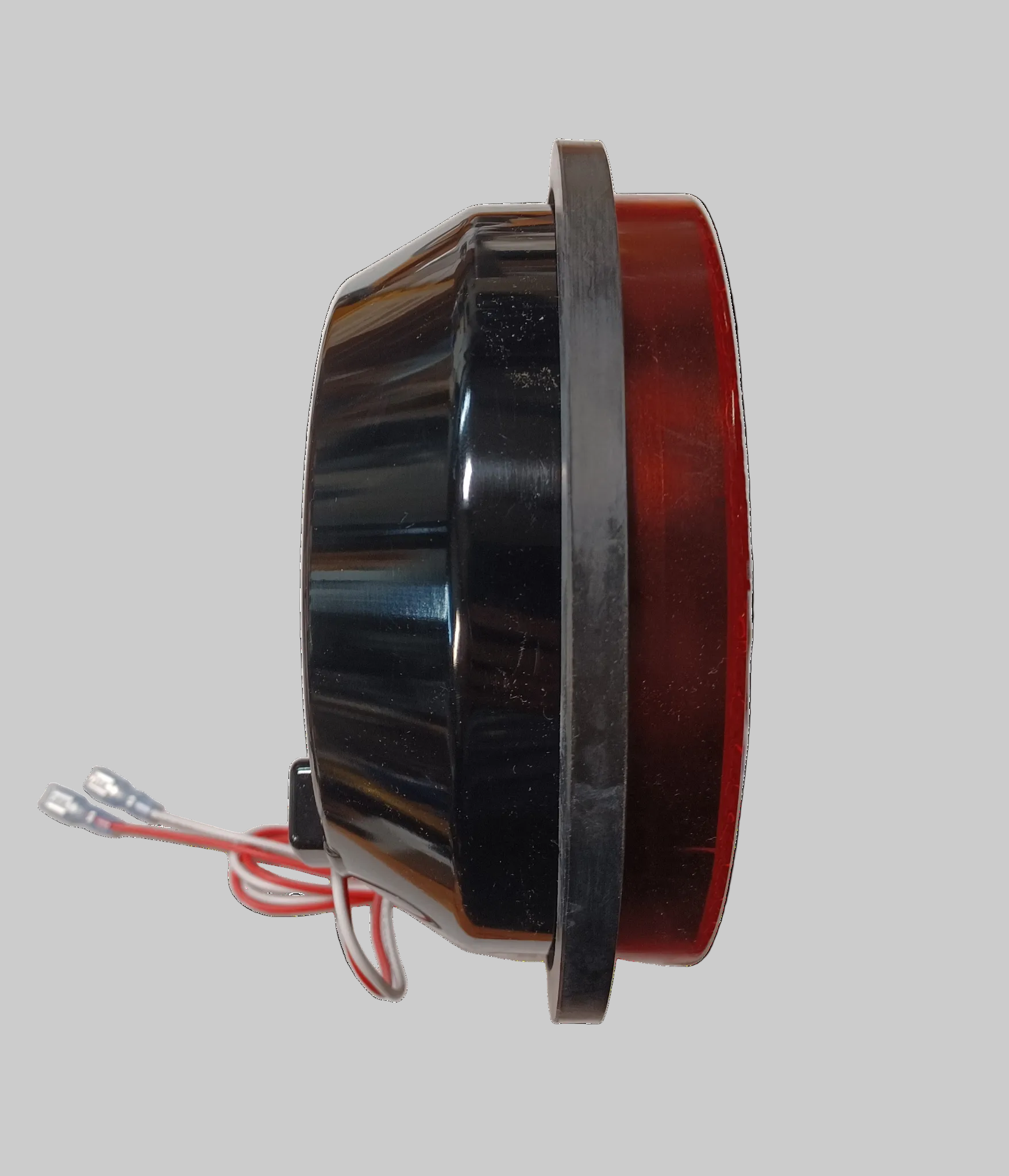 Leotek -Red, 8inch (200mm) LED Signal Module -side view