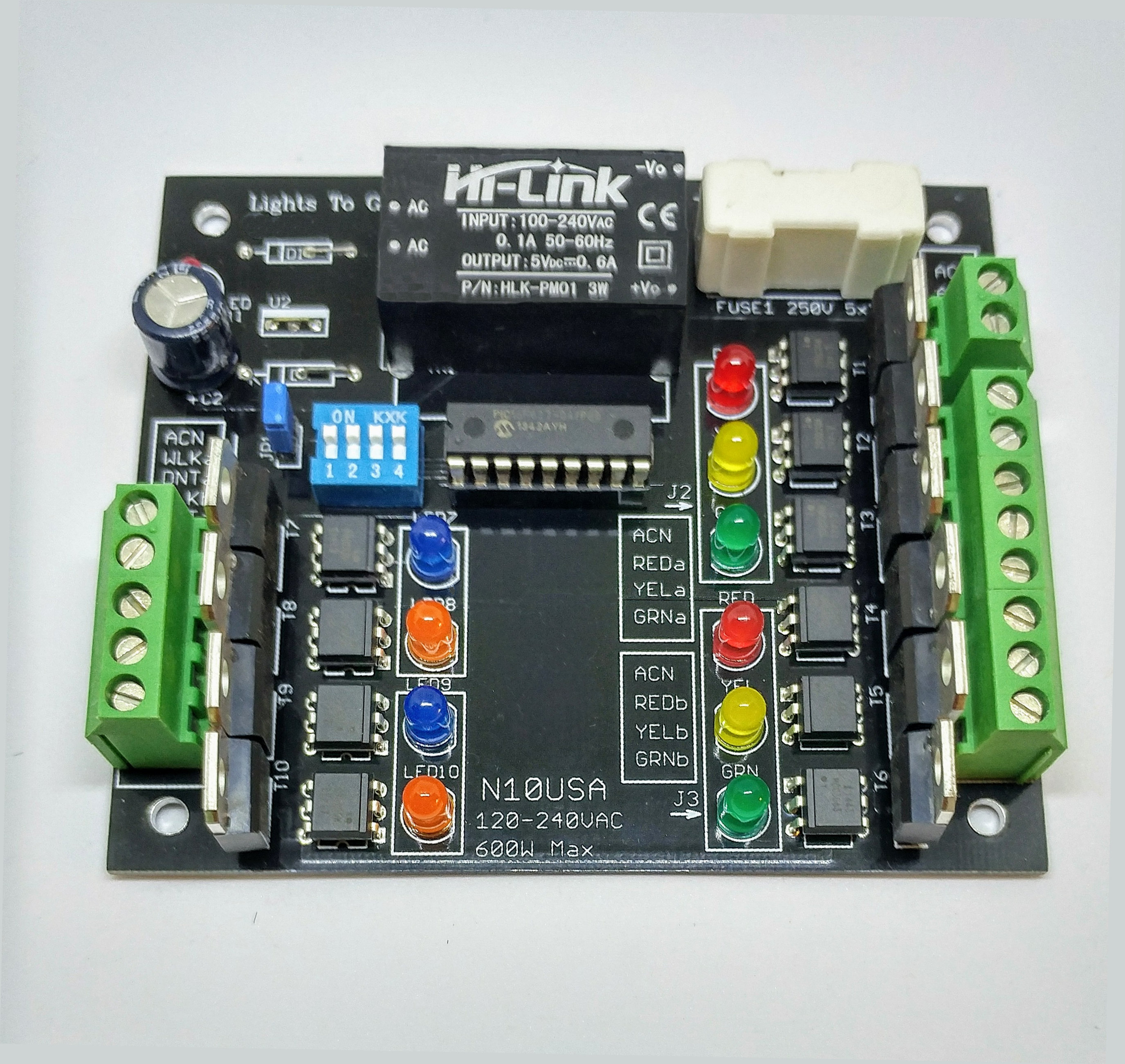 AC 4-Way Signal Control w/Peds-N10