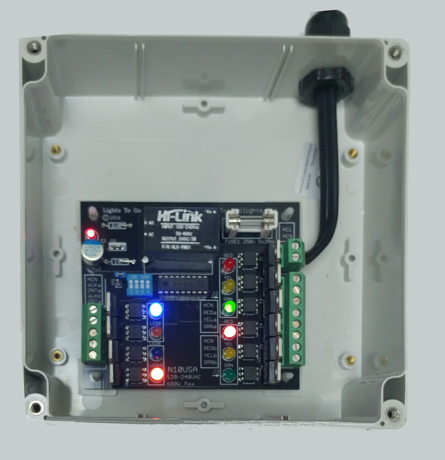 AC 4-Way Signal Control w/Peds-N10