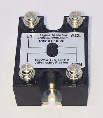 Alternating Flasher Module AC High Power Alternating Flasher AF1039L - 10A NEMA TS1 Compliant ...