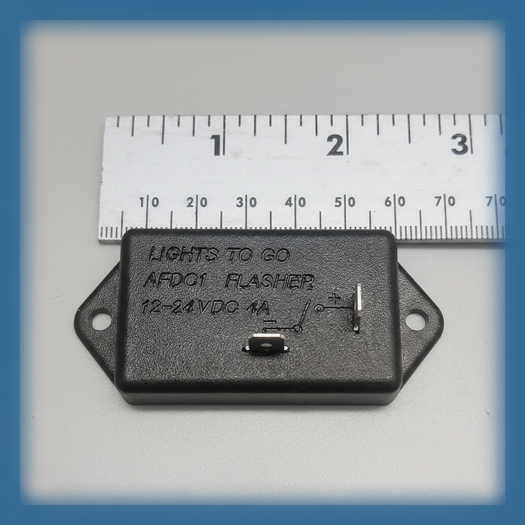AFDC1-1 — Measuring Tape Visible, Blue Border
