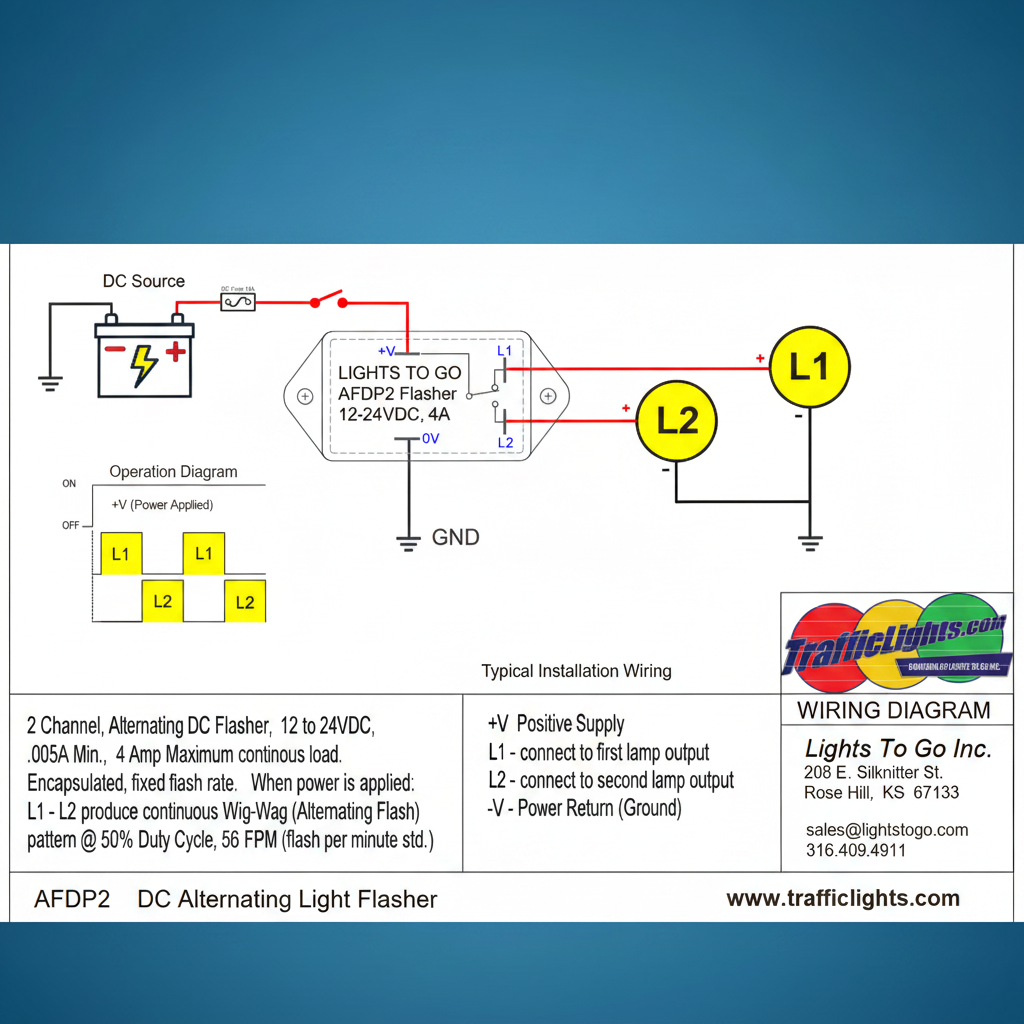 AFDP2 Wiring Diagram — Studio Blue