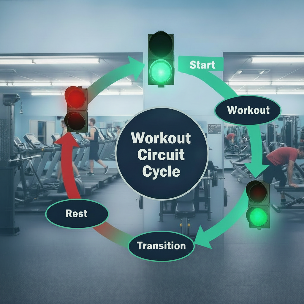 GL200 Workout Circuit Cycle - Clean Transition Lines