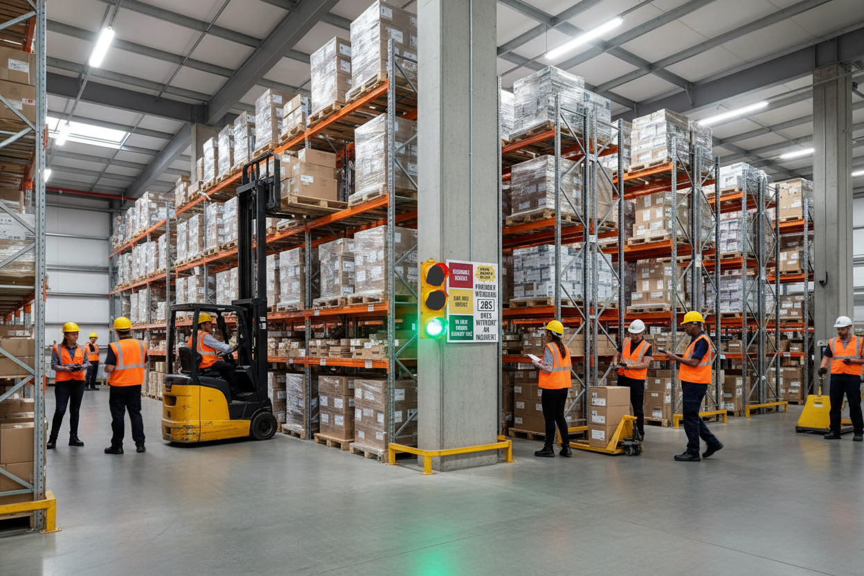 RYG 200mm Industrial LED RC Safety Awareness Signal HP200