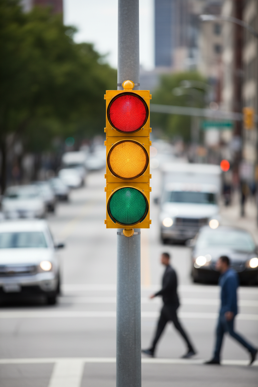 McCain ITE RYG 12" Signal — Single Vertical