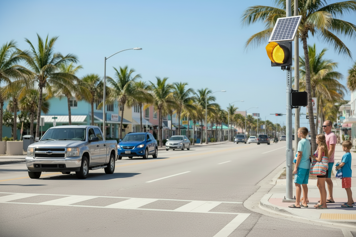 NBB200 Solar Flasher — Smaller Signal Head