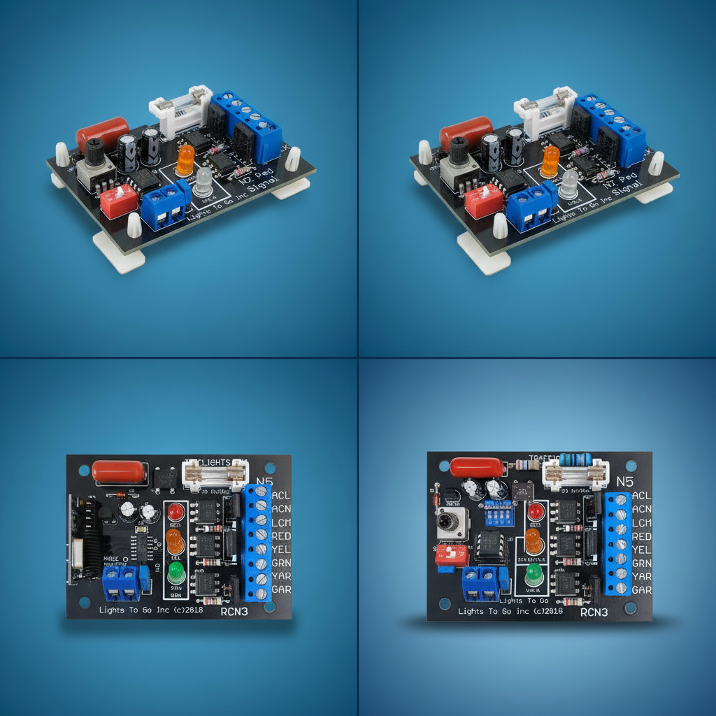 Signal Controllers - N3 N2 N5 RCN3 Angled Collage