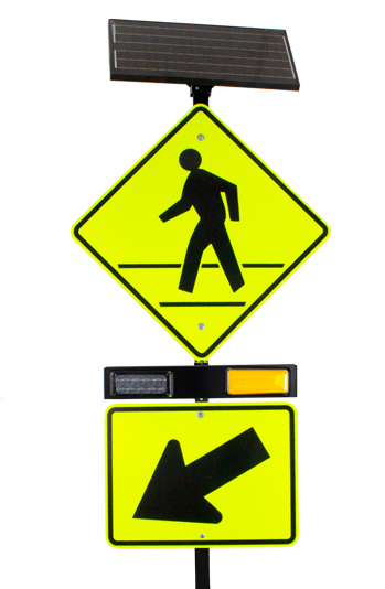 Solar Flashing Beacons - RRFB for Crosswalks & Road Signs | Lights To Go