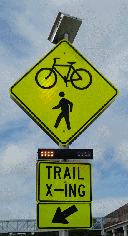 rapid flashing pedestrian beacon 